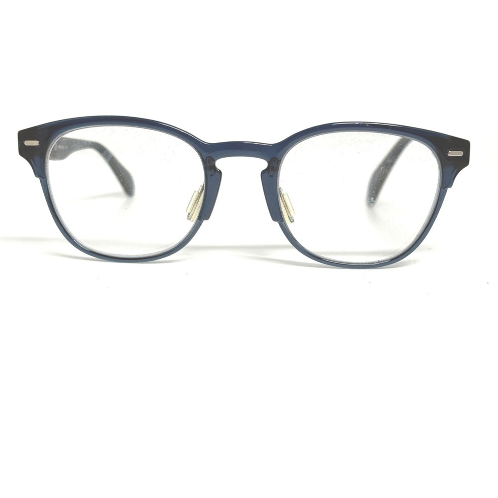 Marchon NYC M-3802 412 Blue Eyeglasses Frames 49-20-145 Italy Made‎ 22435